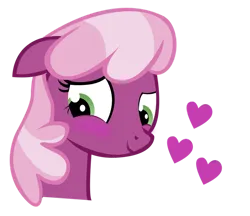 Size: 900x778 | Tagged: safe, artist:jaelachan, derpibooru import, cheerilee, pony, g4, cheeribetes, cute, female, floppy ears, head only, heart, image, mare, png, simple background, smiling, solo, transparent background, vector