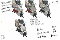 Size: 2048x1365 | Tagged: safe, artist:eversowillow, derpibooru import, discord, draconequus, alternate design, bridge piercing, collar, ear piercing, earring, eyebrow piercing, facial hair, goatee, horn, horn ring, image, jewelry, jpeg, male, metal, nose piercing, nose ring, piercing, ring, solo, spiked collar