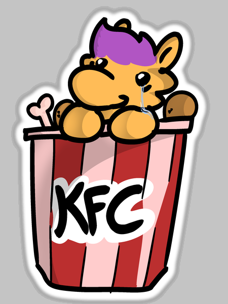 Size: 2048x2732 | Tagged: artist needed, safe, derpibooru import, scootaloo, bird, chicken, pony, bone, bucket of chicken, chicken meat, crying, dot eyes, female, filly, foal, food, fried chicken, image, kfc, meat, meme, png, sad, scootachicken, shading, single tear, solo, unfortunate implications