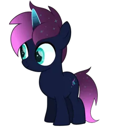 Size: 3758x4195 | Tagged: safe, artist:ramixe dash, derpibooru import, oc, oc:osiris eclipse, pony, unicorn, g4, g5, g5 to g4, generation leap, horn, image, male, png, simple background, stallion, transparent background