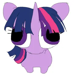 Size: 604x621 | Tagged: safe, artist:riceflowers_art, derpibooru import, twilight sparkle, pony, unicorn, female, horn, image, mare, png, simple background, solo, stylistic suck, twiggie, white background