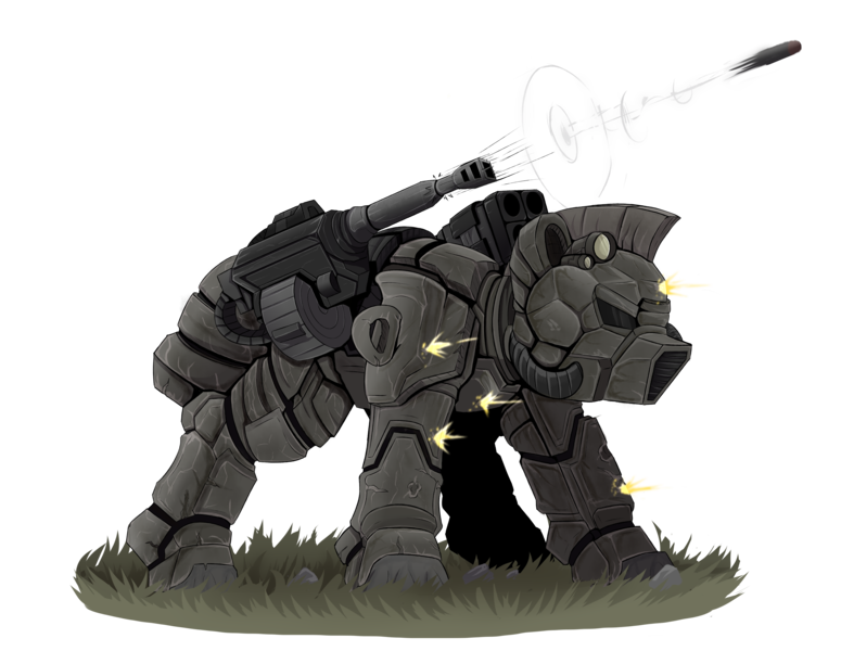 Size: 6200x4800 | Tagged: safe, artist:singovih, derpibooru import, oc, oc:steelhooves, earth pony, pony, fallout equestria, applejack's rangers, armor, epic, image, male, png, power armor, rocket launcher, simple background, solo, stallion, steel ranger, transparent background, weapon