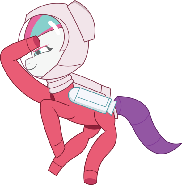 Size: 1101x1121 | Tagged: safe, artist:prixy05, derpibooru import, zipp storm, pegasus, pony, g5, my little pony: tell your tale, female, floating, image, mare, png, simple background, solo, space helmet, spacesuit, transparent background, vector