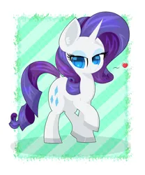 Size: 3000x3600 | Tagged: safe, alternate version, artist:scandianon, derpibooru import, pony, unicorn, female, heart, horn, image, jpeg, looking at you, mare, smiling, smiling at you, tilde