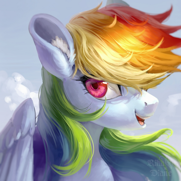 Size: 1024x1024 | Tagged: safe, artist:rikadiane, derpibooru import, rainbow dash, pony, image, png, solo