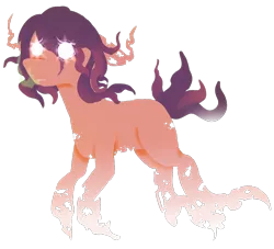 Size: 880x800 | Tagged: safe, artist:squeezymouse, derpibooru import, oc, oc:matt (in italics), unofficial characters only, earth pony, ghost, ghost pony, pony, undead, all time low, blank flank, colt, dead, derpibooru exclusive, dyed mane, dyed tail, earth pony oc, ectoplasm, floppy ears, foal, gift art, glow, glowing eyes, gradient hooves, holes, image, magical gay spawn, male, offspring, parent:alex gaskarth, parent:jack barakat, png, simple background, solo, tail, transparent background, white eyes