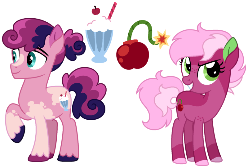 Size: 1936x1311 | Tagged: safe, artist:strawberry-spritz, derpibooru import, oc, unofficial characters only, earth pony, pony, female, half-siblings, image, magical lesbian spawn, male, offspring, parent:berry punch, parent:bon bon, parent:roseluck, png, simple background, teenager, transparent background