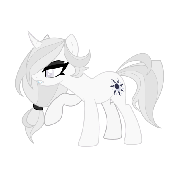 Size: 2048x2048 | Tagged: safe, artist:reverieraven_, derpibooru import, oc, oc:queen nevermore, unofficial characters only, alicorn, pony, unicorn, g4, alternate hairstyle, angry, antagonist, base used, beautiful, blind, curved horn, dark magic, disguise, evil, eyelashes, eyeshadow, fangs, female, female oc, frown, full body, gritted teeth, hair over one eye, high res, horn, image, lidded eyes, magic, makeup, mare, open mouth, png, queen, race swap, raised hoof, raised leg, regal, royalty, simple background, solo, species swap, standing, teeth, transformed, transparent background, two toned mane, unamused, unhappy, unicorn horn, unicorn oc, vector, villainess, villainous, white eyes