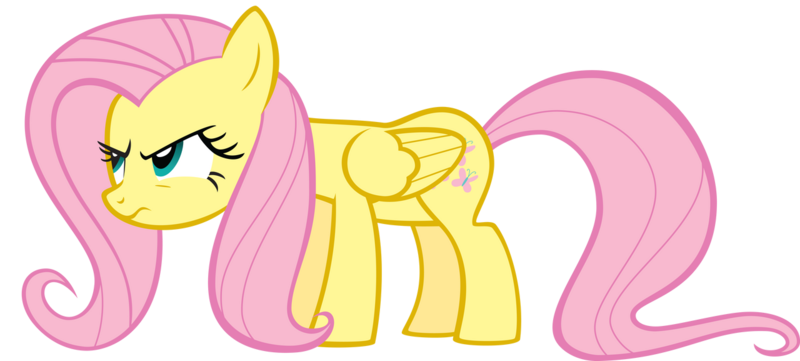 Size: 1280x577 | Tagged: safe, artist:brycehebert, derpibooru import, fluttershy, pegasus, pony, g4, female, image, mare, png, simple background, solo, transparent background, vector