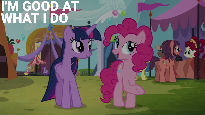 Size: 1920x1080 | Tagged: safe, derpibooru import, edit, edited screencap, editor:quoterific, screencap, amethyst star, cherry berry, cherry jubilee, full steam, lonely hearts, northern song, parasol, pinkie pie, promontory, twilight sparkle, twilight sparkle (alicorn), ponified, alicorn, pony, g4, party pooped, george harrison, image, paul mccartney, png