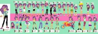 Size: 1280x451 | Tagged: safe, artist:izzysingz, derpibooru import, oc, equestria girls, g4, image, jpeg, solo