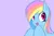 Size: 600x400 | Tagged: safe, artist:tearzah, rainbow dash, pegasus, pony, bust, female, image, mare, open smile, png, raised hoof, raised hooves, simple background, smiling, solo