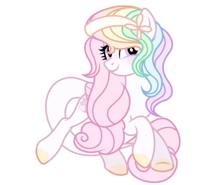 Size: 1480x1220 | Tagged: safe, artist:cstrawberrymilk, derpibooru import, oc, oc:candy dream, pegasus, pony, alternate hairstyle, augmented, augmented tail, female, image, mare, png, simple background, solo, tail, transparent background