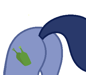 Size: 291x253 | Tagged: questionable, derpibooru import, earth pony, pony, base used, bottlecap (g4), butt, butt only, close-up, cutie mark, female, image, mare, pictures of butts, plot, png, solo, solo female