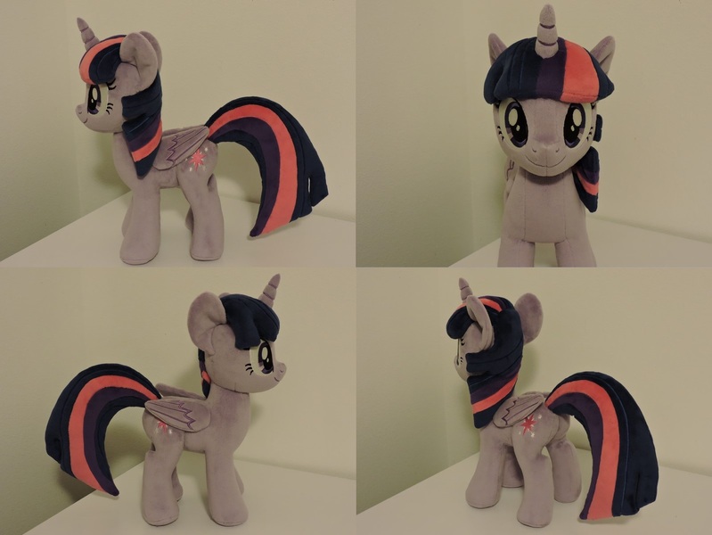 Size: 1597x1199 | Tagged: safe, artist:little-broy-peep, derpibooru import, twilight sparkle, twilight sparkle (alicorn), alicorn, pony, image, irl, jpeg, photo, plushie, solo