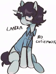 Size: 726x968 | Tagged: artist needed, safe, derpibooru import, ponified, pony, unicorn, adam lanza, clothes, horn, image, jpeg, male, shirt, simple background, t-shirt, white background