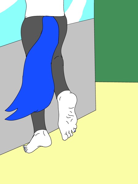 Size: 3024x4032 | Tagged: safe, artist:crinard, derpibooru import, oc, oc:jc, unofficial characters only, anthro, earth pony, plantigrade anthro, barefoot, feet, fetish, foot fetish, image, jpeg, solo