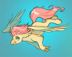 Size: 2100x1659 | Tagged: safe, artist:opalacorn, derpibooru import, oc, oc:typhoon swirl, unofficial characters only, classical hippogriff, hippogriff, fanfic:set sail, flying, image, jpeg, male, simple background