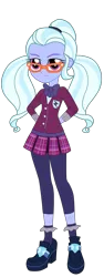 Size: 1900x5034 | Tagged: safe, artist:gmaplay, derpibooru import, sugarcoat, equestria girls, g4, clothes, crystal prep academy, crystal prep academy uniform, crystal prep shadowbolts, image, my little pony equestria girls: friendship games, necktie, png, school tie, school uniform, schoolgirl, simple background, singing, solo, transparent background