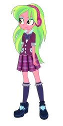 Size: 1900x3771 | Tagged: safe, artist:gmaplay, derpibooru import, lemon zest, equestria girls, g4, clothes, crystal prep academy, crystal prep academy uniform, crystal prep shadowbolts, image, my little pony equestria girls: friendship games, necktie, png, school tie, school uniform, schoolgirl, simple background, singing, solo, transparent background