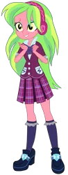 Size: 1900x4848 | Tagged: safe, artist:gmaplay, derpibooru import, lemon zest, equestria girls, g4, clothes, crystal prep academy, crystal prep academy uniform, crystal prep shadowbolts, image, my little pony equestria girls: friendship games, necktie, png, school tie, school uniform, schoolgirl, simple background, singing, solo, transparent background