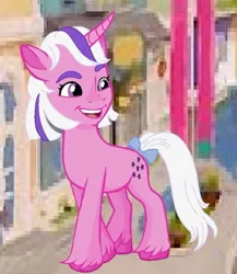 Size: 564x651 | Tagged: safe, artist:oljapisanik, derpibooru import, twilight (g1), pony, unicorn, g1, g5, bow, female, g1 to g5, generation leap, horn, image, jpeg, mare, solo, tail, tail bow