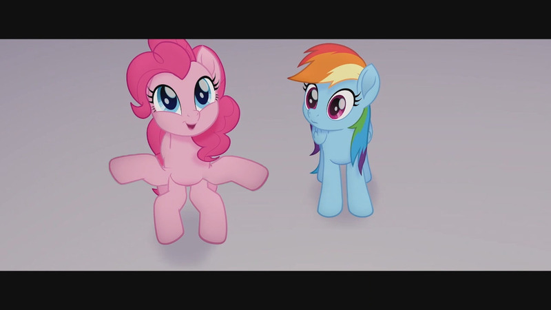 Size: 1280x720 | Tagged: safe, artist:dtkraus, derpibooru import, pinkie pie, rainbow dash, earth pony, human, pegasus, pony, g4, my little pony: the movie, female, hand, image, jpeg, lesbian, pinkiedash, shipping, wat