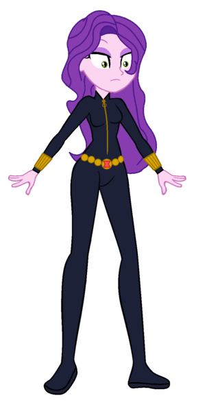 Size: 806x1601 | Tagged: safe, artist:robertsonskywa1, derpibooru import, pipp petals, equestria girls, g4, g5, belt, black widow (marvel), bodysuit, braces, clothes, equestria girls-ified, female, full body, g5 to equestria girls, g5 to g4, generation leap, image, marvel, photo, png, simple background, skinny pipp, skintight clothes, solo, solo female, transparent background