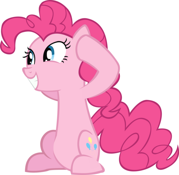 Size: 900x881 | Tagged: safe, artist:animusvox, derpibooru import, pinkie pie, earth pony, pony, g4, female, image, mare, png, simple background, solo, transparent background, vector