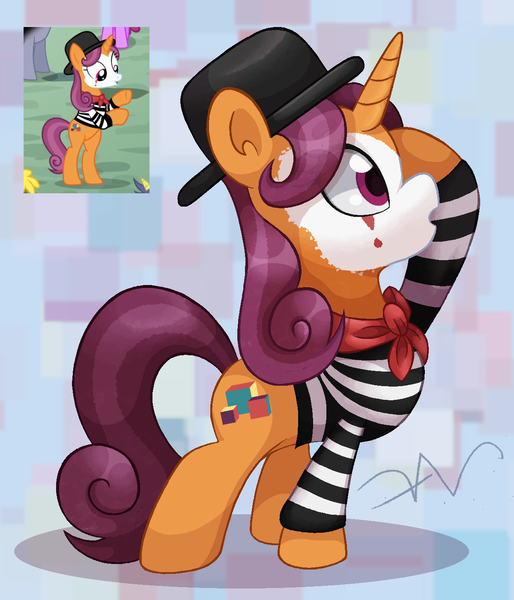 Size: 1200x1400 | Tagged: safe, artist:swasfews, derpibooru import, screencap, quiet gestures, pony, unicorn, g4, princess spike (episode), bipedal, female, horn, image, mare, mime, png, simple background, solo