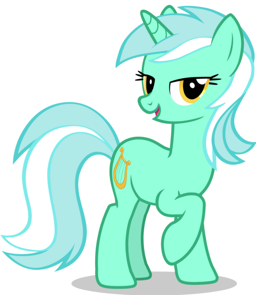 Size: 3467x4000 | Tagged: artist needed, safe, derpibooru import, lyra heartstrings, pony, unicorn, g4, leak, absurd resolution, flash asset, high res, horn, image, lidded eyes, png, show accurate, simple background, smiling, transparent background, vector