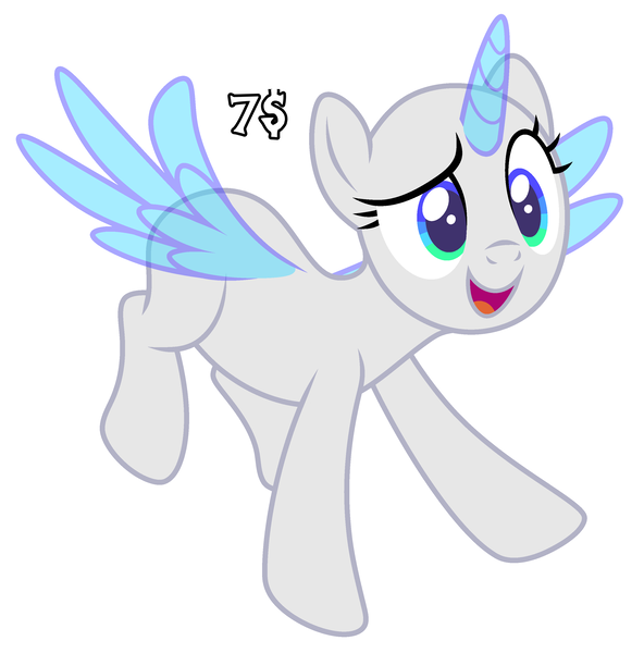 Size: 2950x2988 | Tagged: safe, derpibooru import, oc, unofficial characters only, alicorn, pegasus, pony, adoptable, art, base, character, commission, image, png, solo, your character here