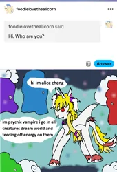 Size: 1172x1720 | Tagged: safe, artist:ask-luciavampire, derpibooru import, oc, pony, undead, vampire, vampony, ask, dream world, image, png, psychic vampire, tumblr