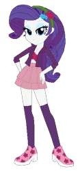 Size: 258x553 | Tagged: safe, artist:selenaede, artist:user15432, derpibooru import, rarity, human, equestria girls, g4, base used, clothes, crossover, headband, image, jacket, looking at you, png, raspberry tart, shirt, shoes, simple background, skirt, smiling, strawberry shortcake, strawberry shortcake berry in the big city, tabitha st. germain, transparent background, voice actor