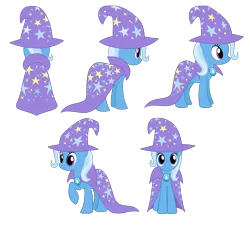 Size: 1755x1587 | Tagged: safe, artist:culu-bluebeaver, derpibooru import, edit, vector edit, trixie, pony, unicorn, g4, brooch, cape, clothes, digital, digital art, female, hat, horn, image, jewelry, png, reference, reference sheet, simple background, solo, solo female, transparent, transparent background, trixie's brooch, trixie's cape, trixie's hat, vector, vector trace