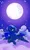 Size: 1848x3131 | Tagged: safe, artist:smirk, derpibooru import, princess luna, pony, cloud, colored hooves, ethereal mane, female, floppy ears, full moon, image, mare, missing accessory, moon, png, prone, sad, sharkface, solo, spread wings, stars, wings