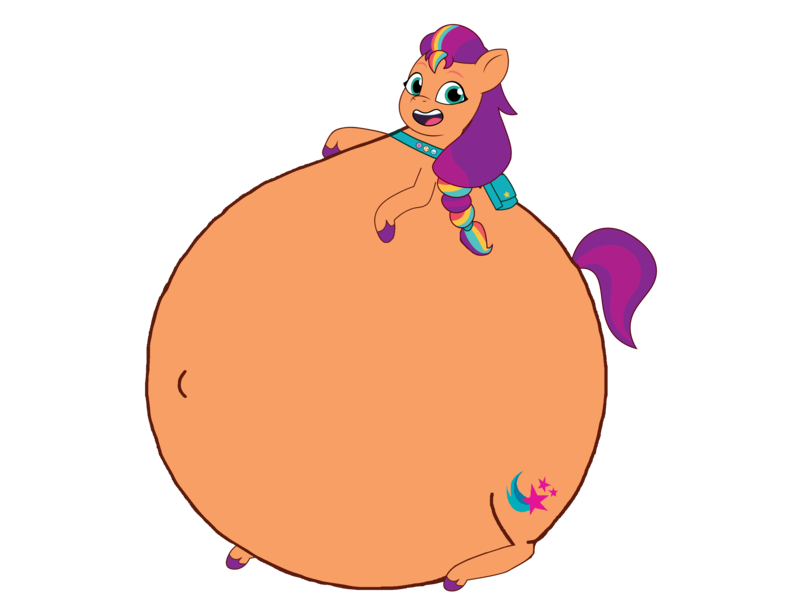 Size: 3264x2448 | Tagged: safe, artist:retroguy1990, derpibooru import, sunny starscout, earth pony, pony, g5, my little pony: tell your tale, female, image, inflation, mare, png, simple background, transparent background