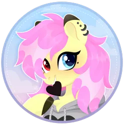 Size: 1920x1920 | Tagged: safe, artist:kabuvee, derpibooru import, oc, pony, clothes, female, heterochromia, hoodie, image, mare, png, solo