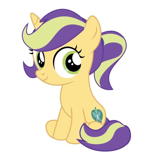 Size: 1200x1200 | Tagged: safe, artist:prixy05, derpibooru import, oc, oc:fuji apple, unofficial characters only, pony, unicorn, g4, female, filly, foal, horn, image, magical lesbian spawn, offspring, parent:applejack, parent:starlight glimmer, parents:glimmerjack, png, simple background, solo, transparent background