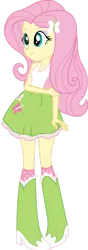 Size: 633x1799 | Tagged: safe, artist:pedro123emanuel, derpibooru import, fluttershy, equestria girls, g4, boots, clothes, high heel boots, image, png, shirt, shoes, simple background, skirt, socks, solo, white background