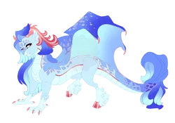 Size: 5000x3500 | Tagged: safe, artist:gigason, derpibooru import, oc, oc:fate, draconequus, absurd resolution, image, magical threesome spawn, offspring, parent:discord, parent:princess ember, parent:starlight glimmer, png, simple background, solo, transparent background