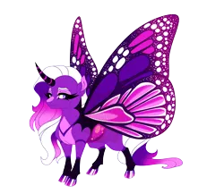 Size: 4500x3900 | Tagged: safe, artist:gigason, derpibooru import, oc, oc:inky wing, changepony, hybrid, absurd resolution, image, png, simple background, solo, transparent background