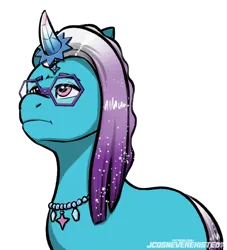 Size: 3720x4093 | Tagged: safe, artist:jcosneverexisted, derpibooru import, pony, unicorn, g5, auroricorn, comet (g5), glasses, horn, image, male, png, solo