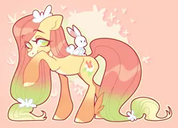 Size: 1024x736 | Tagged: safe, artist:sadelinav, derpibooru import, angel bunny, fluttershy, pony, image, jpeg, solo