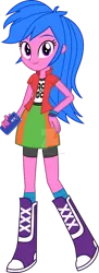 Size: 400x1102 | Tagged: safe, artist:sketchmcreations, derpibooru import, oc, unofficial characters only, equestria girls, g4, boots, boots swap, clothes, clothes swap, equestria girls oc, equestria girls-ified, high heel boots, image, png, shirt, shoes, skirt, socks, solo