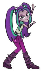 Size: 1550x2611 | Tagged: safe, artist:partypievt, derpibooru import, aria blaze, human, equestria girls, g4, 2014, image, old art, png, simple background, solo, transparent background