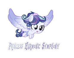 Size: 1044x828 | Tagged: safe, artist:magicstarshine12, derpibooru import, oc, unofficial characters only, pegasus, pony, baby, baby pony, eyelashes, female, flying, image, offspring, parent:princess cadance, parent:shining armor, parents:shiningcadance, pegasus oc, png, simple background, smiling, solo, transparent background, wings