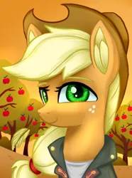 Size: 312x420 | Tagged: safe, artist:truffle shine, derpibooru import, applejack, earth pony, pony, equestria at war mod, g4, apple, apple tree, applejack's hat, clothes, cowboy hat, female, food, hat, image, mare, png, solo, tree