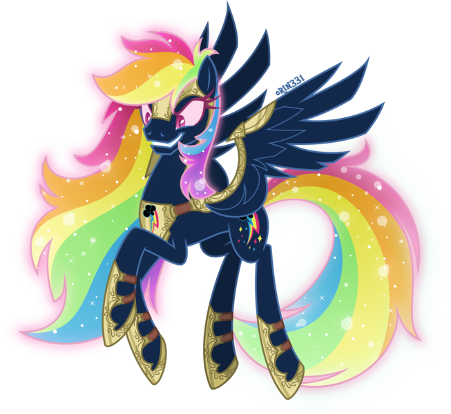 Size: 4000x3675 | Tagged: safe, artist:orin331, derpibooru import, part of a set, rainbow dash, pegasus, pony, g4, secrets and pies, armor, backwards cutie mark, corrupted, cutie mark, ethereal mane, evil, evil grin, evil pie hater dash, eyelashes, fangs, female, flying, gameloft, gameloft interpretation, grin, high res, image, jewelry, nightmare rainbow dash, nightmarified, png, regalia, simple background, smiling, solo, transparent background