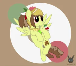 Size: 1418x1241 | Tagged: safe, artist:wheatley r.h., derpibooru import, oc, oc:tailcoatl, ponified, unofficial characters only, pegasus, pony, derpibooru exclusive, female, flying, happy, image, jpeg, mare, mexican flag, mexico, mouth hold, nation ponies, september 16th, simple background, smiling, solo, spread wings, vector, watermark, wings